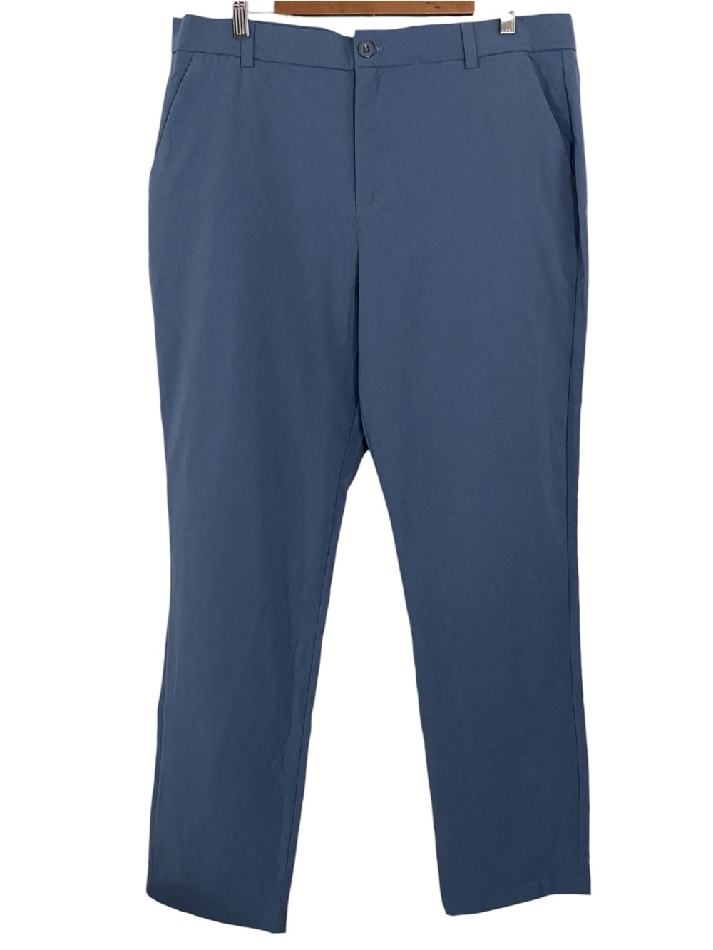 Gradual Mens Golf Pants Size 36x32 Blue Straight Leg Casual Comfort Lightweight